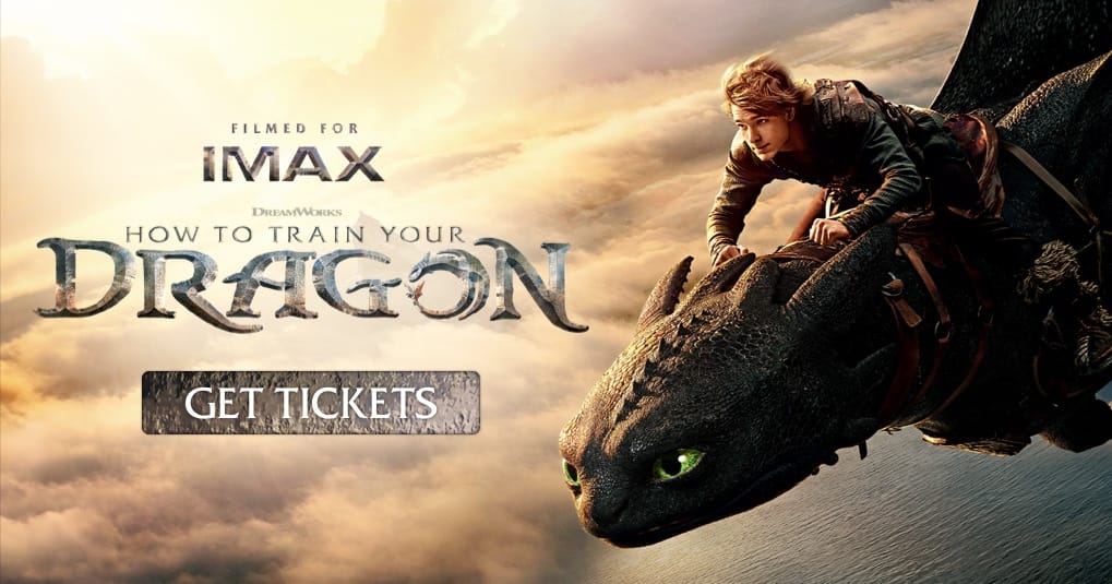 How to Train Your Dragon Movie Banner